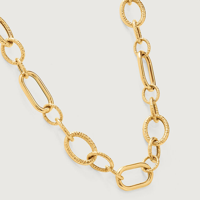 Futurist Links 18KT Gold Chain,,hi-res image number null