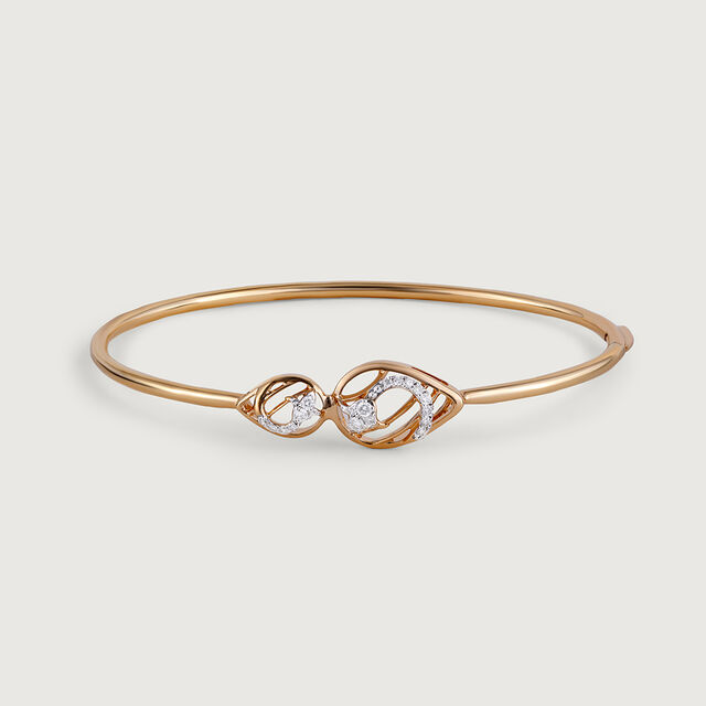 Beal Glam Gold and Diamond Bangle,,hi-res image number null