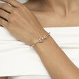 Beal Glam Gold and Diamond Bangle,,hi-res view 2