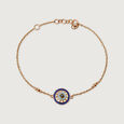 14KT Yellow Gold Wheel Of Life Evil Eye Bracelet,,hi-res view 3