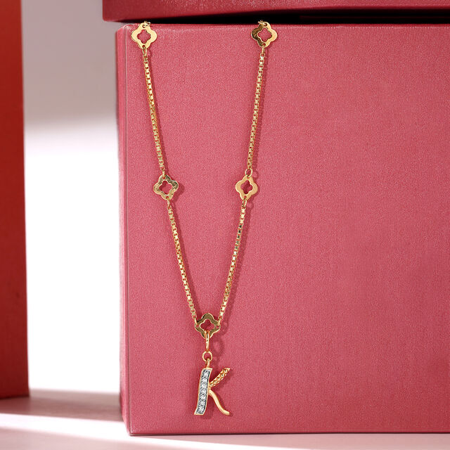 Mia Sutra DIY with Alphabet Charms- K,,hi-res image number null