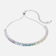 Rainbow Radiance Silver Bracelet,,hi-res view 3