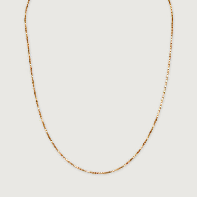 14KT Yellow-White Gold Link Chain,,hi-res image number null