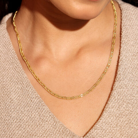 Classic Paperclip Gold Chain