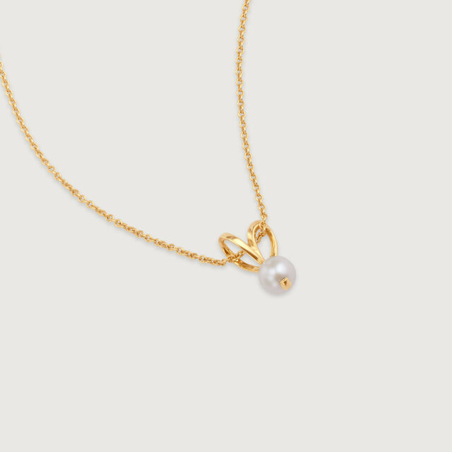 Bunny Love Pearl Pendant,,hi-res image number null