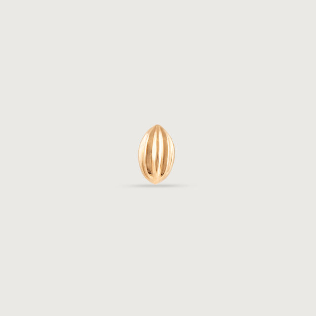 Radiant Capsule Gold and Diamond Nose Pin,,hi-res image number null