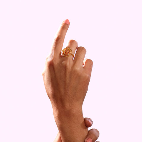 Fusion Legacies 22KT Gold Finger Ring