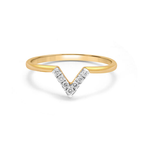 14KT Sun-Kissed Summit Diamond Ring