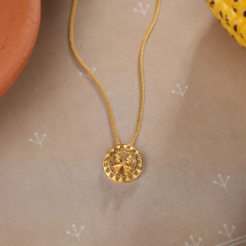 Saura Alchemy 22KT Gold Pendant