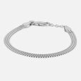 Polished Perfection Silver Bracelet,,hi-res view 3