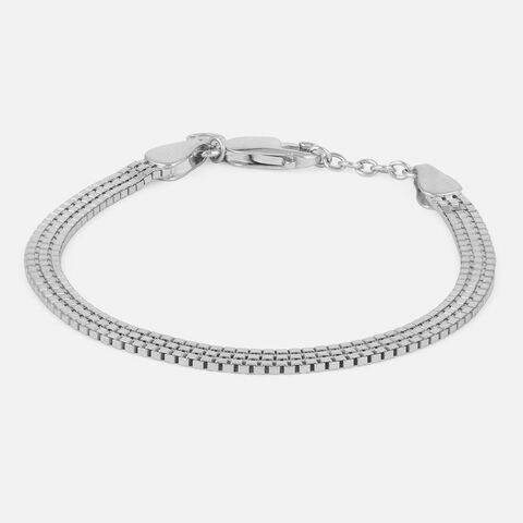 Polished Perfection Silver Bracelet