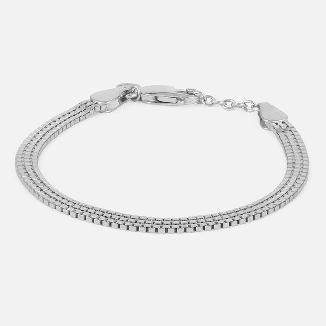 Polished Perfection Silver Bracelet,,hi-res image number null