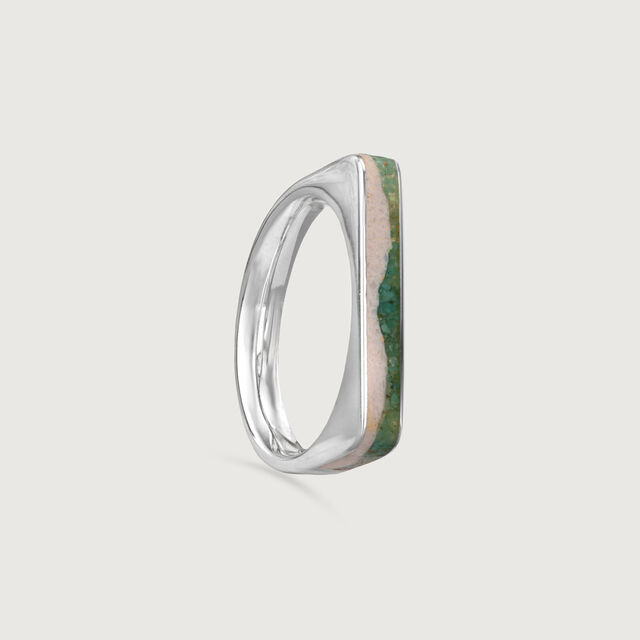 Chic Edge Silver Ring,,hi-res image number null