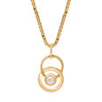 14KT Yellow Gold Stately Pearl Pendant,,hi-res view 1