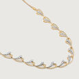 Glam Garden 14 Kt Gold and Diamond Necklace,,hi-res view 4