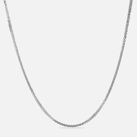 Sleek Minimalist Silver Chain