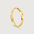 Soulmate Band 18KT Gold Couple Ring -Single Piece,,hi-res view 4
