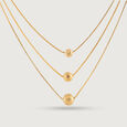 Triple Delight Gold Chain,,hi-res view 3