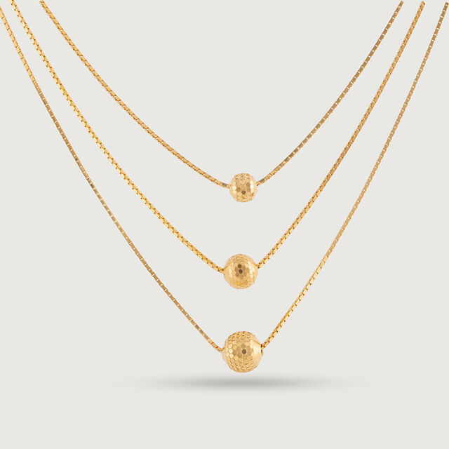 Triple Delight Gold Chain,,hi-res image number null