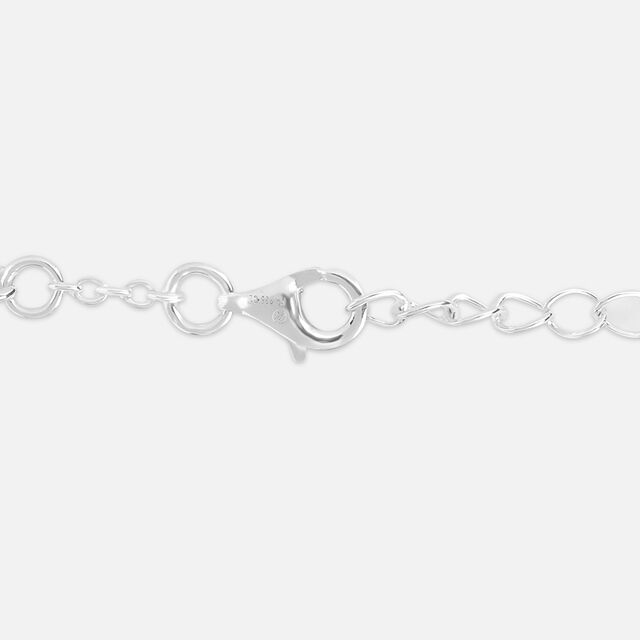 Whimsy Chains Silver Anklet,,hi-res image number null