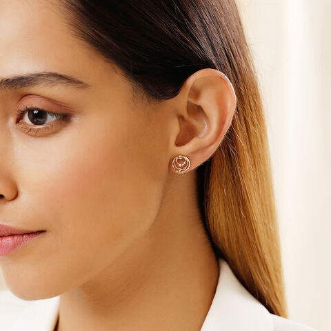 Rings of Wonder 14KT Stud Earrings