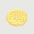 10 GM 22 Karat Stunning Lotus Gold Coin,,hi-res view 5