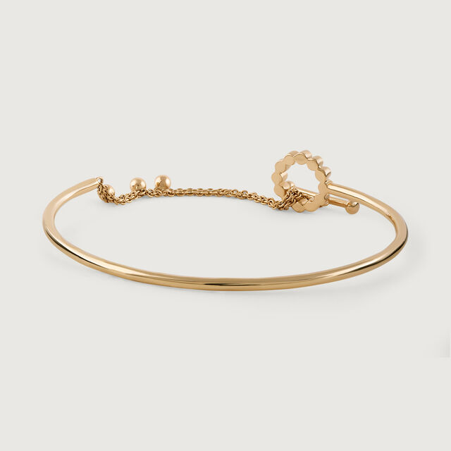 Jingling Spheres Gold Bangle,,hi-res image number null
