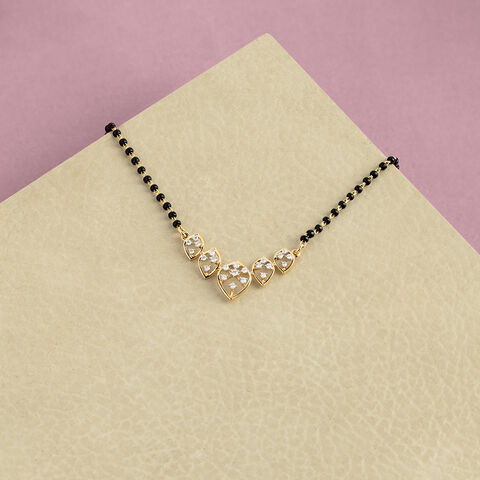 Enchanted Essence Gold and Diamond Mangalsutra