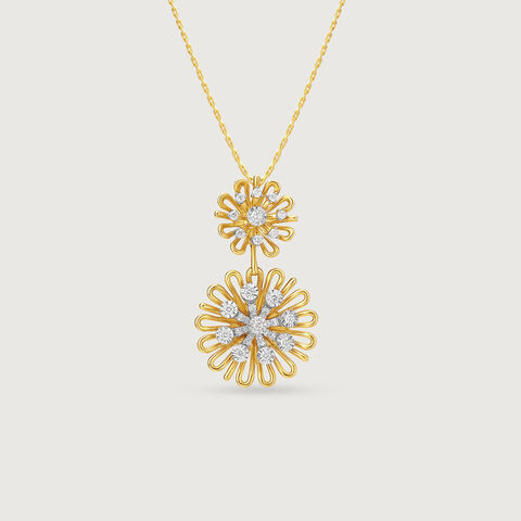 Everbloom Daisy Diamond Pendant