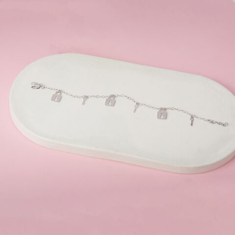 Secret Key Silver Bracelet