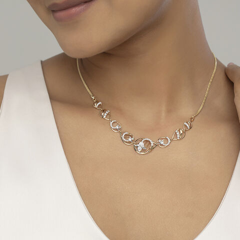 Beal Wander Gold and Diamond Necklace