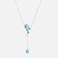 Sea Sparkle Silver Necklace,,hi-res view 3