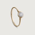 Blooming Beauty 14 kt Gold & Diamond Ring,,hi-res view 4