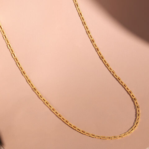Classic Paperclip Gold Chain