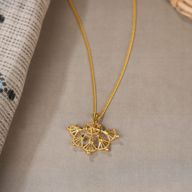 Tarpa Legacy 22KT Gold Pendant,,hi-res image number null