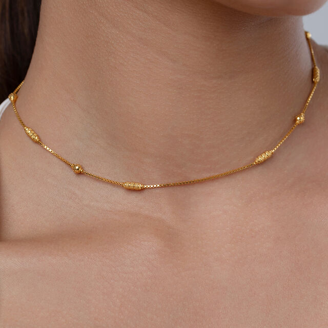 Radiant Twist Gold Chain,,hi-res image number null