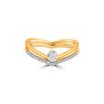 Serenity Stackable Multipurpose Solitaire Finger Ring,,hi-res view 5