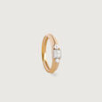 Square Game Gold & Diamond Finger Ring for Men,,hi-res view 3