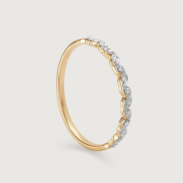 Aurora Arch 14KT Gold & Diamond Ring,,hi-res image number null