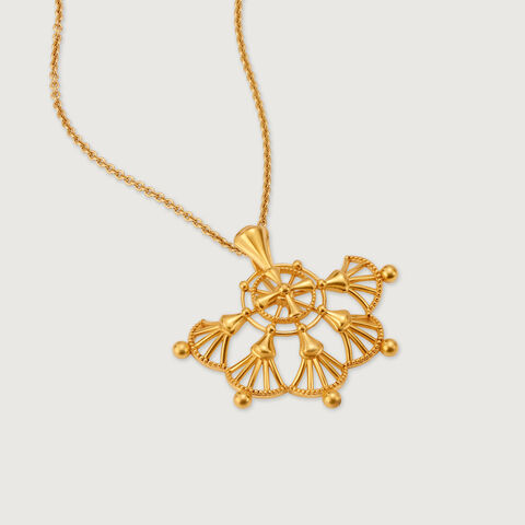 Tarpa Legacy 22KT Gold Pendant