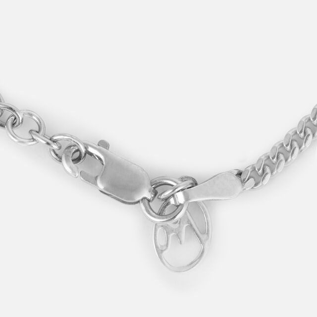 Sleek Link Silver Bracelet,,hi-res image number null