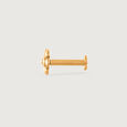 Petal Pop Gold Nose Pin,,hi-res view 3