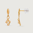 Harmony Love 14KT Gold Drop Earrings,,hi-res view 4
