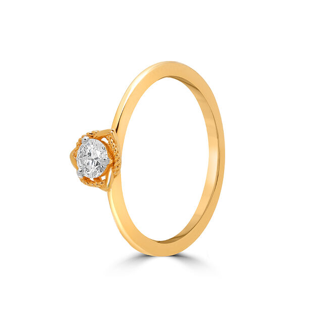 Regal Splendour Solitaire Finger Ring,,hi-res image number null