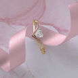 Enchanted Heart 14 kt Gold & Diamond Ring,,hi-res view 1
