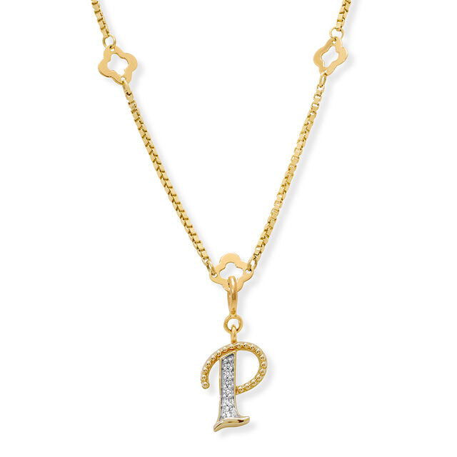 Mia Sutra DIY with Alphabet Charms- P,,hi-res image number null