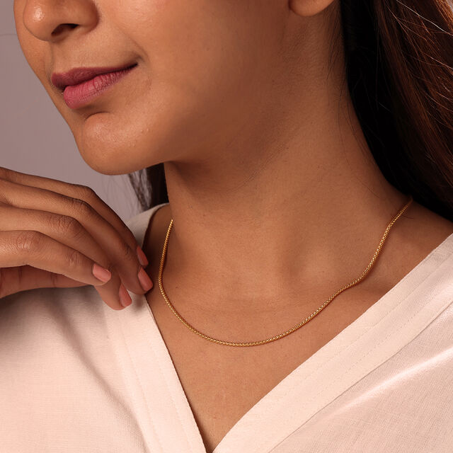 Spiral Rope 22KT Gold Chain,,hi-res image number null