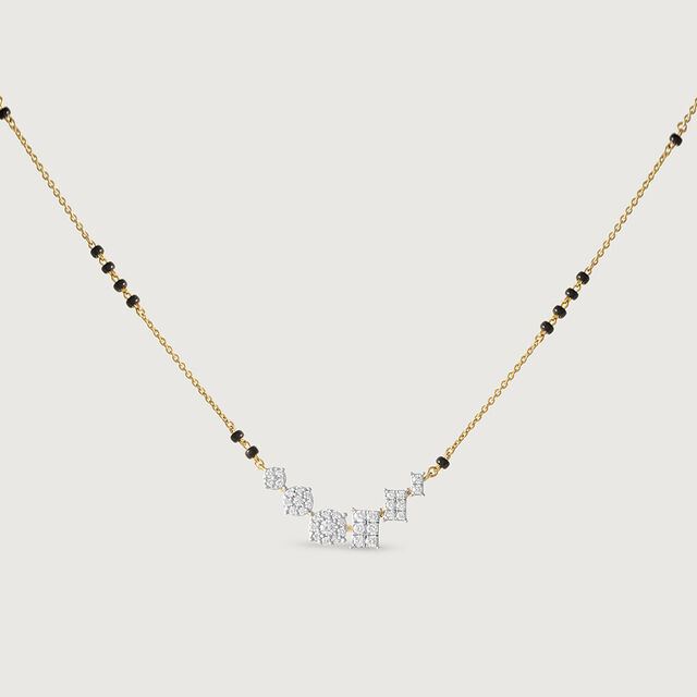 Eternal Bond Gold & Diamond Mangalsutra,,hi-res image number null