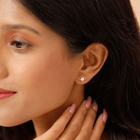 Radiant You Solitaire Earring