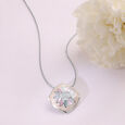 Mother of Pearl Oasis Silver Pendant,,hi-res view 1